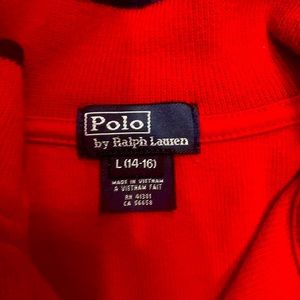 Ralph Lauren red sweater Size 14/16 Boys